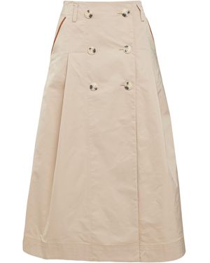 MAX&Co. Midi Skirt - Natural