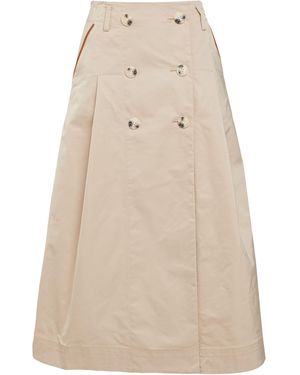 MAX&Co. Midi Skirt - Natural