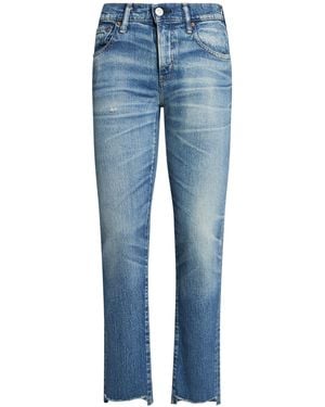 Moussy Jeans Cotton, Elastane - Blue