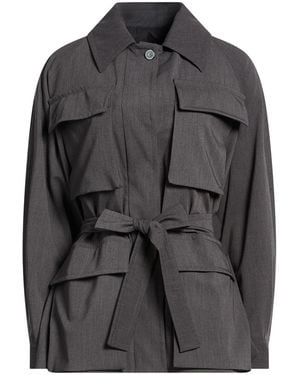 Hevò Jacket Polyester, Viscose, Wool, Elastane - Gray