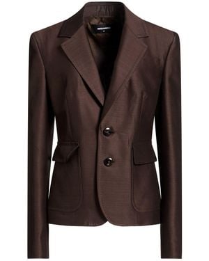 DSquared² Blazer Virgin Wool, Silk - Brown