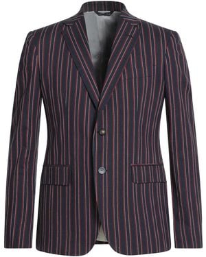 Brian Dales Blazer Cotton, Linen - Blue