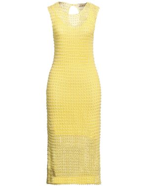 REMAIN Birger Christensen Midi-Kleid - Gelb