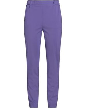 Marella Pants Viscose, Polyamide, Elastane - Purple
