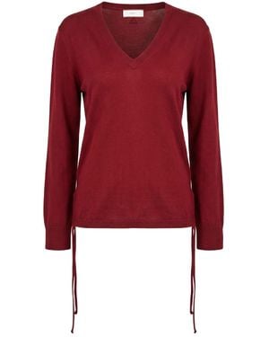 Akep Sweater Lyocell, Wool, Elastane - Red