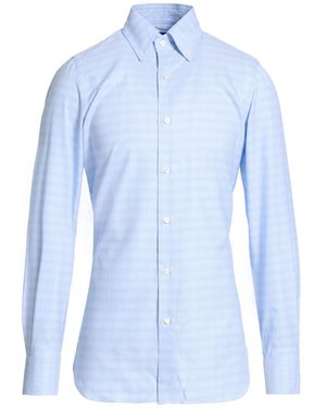 Finamore 1925 Shirt Cotton - Blue