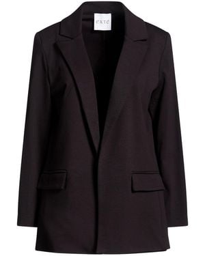 Exte Dark Blazer Viscose, Nylon, Elastic Fibers - Black