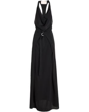 Circus Hotel Maxi Dress Viscose - Black