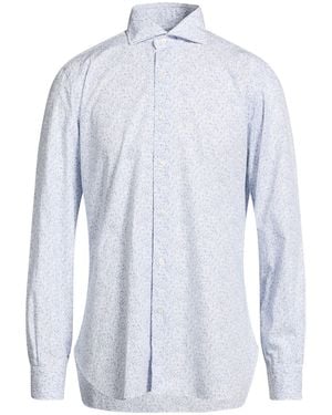 Barba Napoli Shirt Cotton - Blue