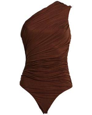 GAUGE81 Bodysuit Cupro, Elastane - Brown