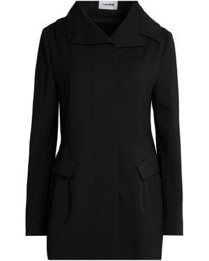 Hache Jacket Polyester, Virgin Wool, Elastane - Black
