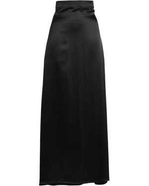 スカート JIL SANDER BLACK VISCOSE SKIRT Jil Sander Viscose Skirt in Black | Lyst