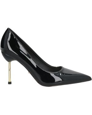 Twenty Four Haitch Pumps Textile Fibers - Black
