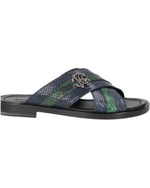 Roberto Cavalli Sandals Leather - Multicolor