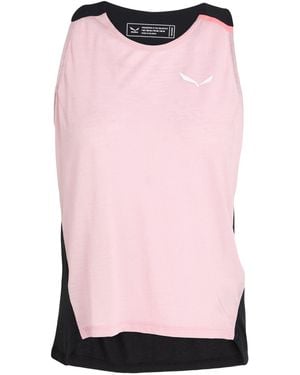 Salewa Tank Tops - Pink