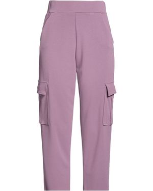 Pour Moi Mauve Pants Polyester, Elastane - Purple