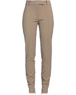 Samsøe & Samsøe Pants Recycled Polyester, Viscose, Cotton, Elastane - Natural