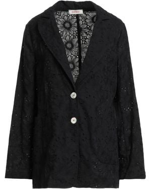 Kontatto Blazer Cotton - Black