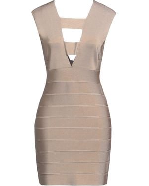 Hervé Léger Mini Dress - Natural