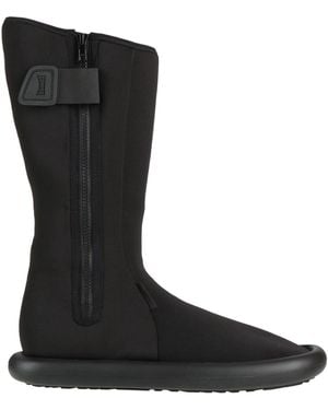 Camper Boot Textile Fibers - Black