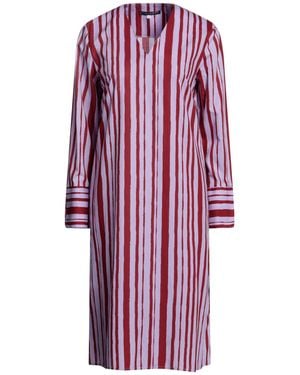 Brian Dales Midi Dress - Red