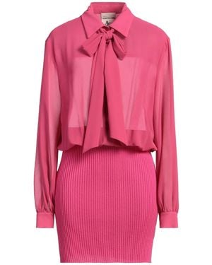 Semicouture Midi Dress - Pink