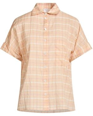 Eleventy Apricot Shirt Cotton - Natural