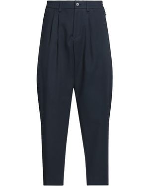 ALPHATAURI Midnight Trousers Cotton, Viscose, Elastane - Blue