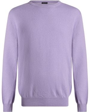 Retois Sweater Cashmere, Merino Wool - Purple