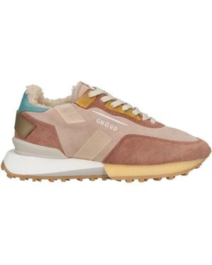 GHŌUD Trainers Leather, Textile Fibres - Pink