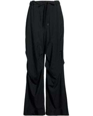 MM6 by Maison Margiela Trousers Virgin Wool - Black