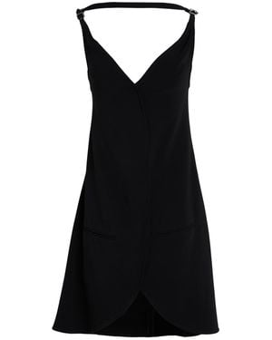 Courreges Mini Dress Viscose, Elastane - Black