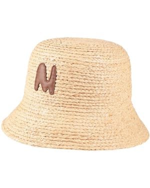 MSGM Hat Natural Raffia