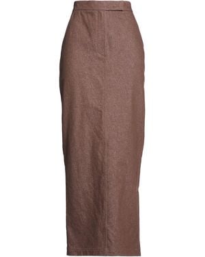 Max Mara Denim Skirts - Brown