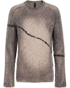 Transit Sweater Virgin Wool, Polyamide, Linen - Gray