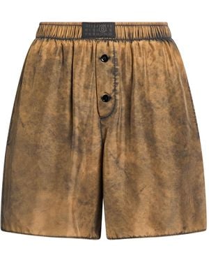 MM6 by Maison Margiela Shorts & Bermuda Shorts - Natural