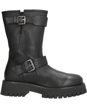 Carmens Ankle Boots Leather - Black