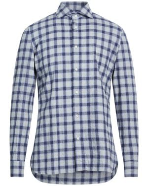 Luigi Borrelli Napoli Light Shirt Cotton - Blue