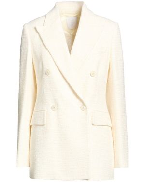 Eleventy Blazer Cotton, Viscose, Polyamide - White