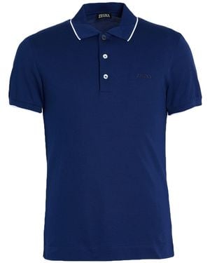 ZEGNA Polo - Azul