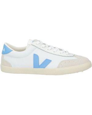 Veja Sneakers Leather, Textile Fibers - Blue