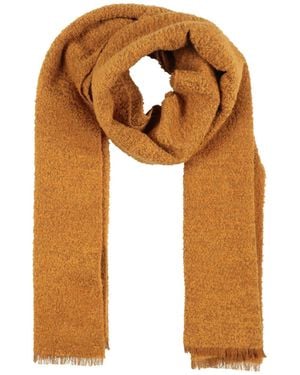 Eileen Fisher Camel Scarf Alpaca Wool, Polyamide, Wool - Orange