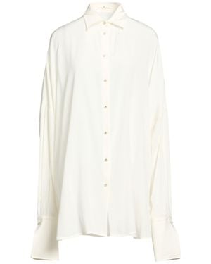 Ermanno Scervino Ivory Shirt Silk - White