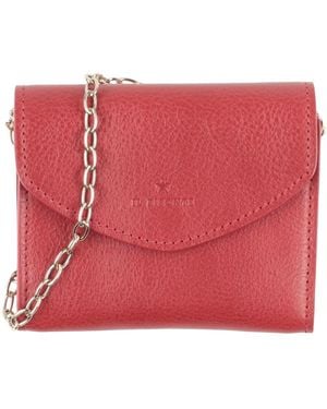 Il Bisonte Crossbody Wallet Leather - Red