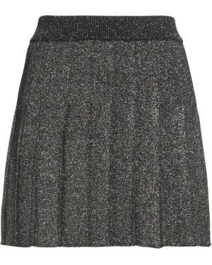 Roberto Collina Mini Skirt Wool, Viscose, Polyester - Grey