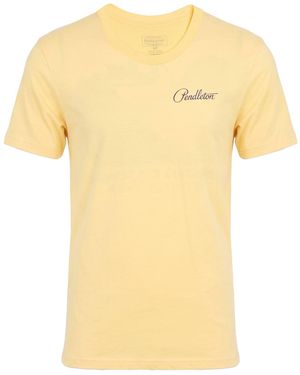 Pendleton T-Shirt Cotton, Polyester - Yellow