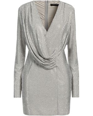 Twenty Four Haitch Mini-Kleid - Grau