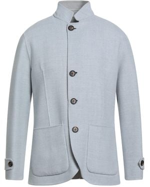 Eleventy Manteau Long - Bleu
