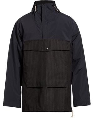 Comme des Garçons Homme Jacket Polyester, Ramie, Nylon - Blue