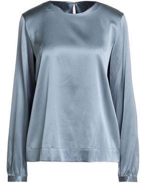 Xacus Slate Top Silk, Elastane - Blue